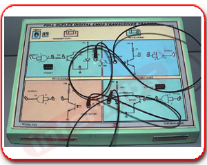 FULL DUPLEX DIGITAL CMOS TRANSCEIVER TRAINER